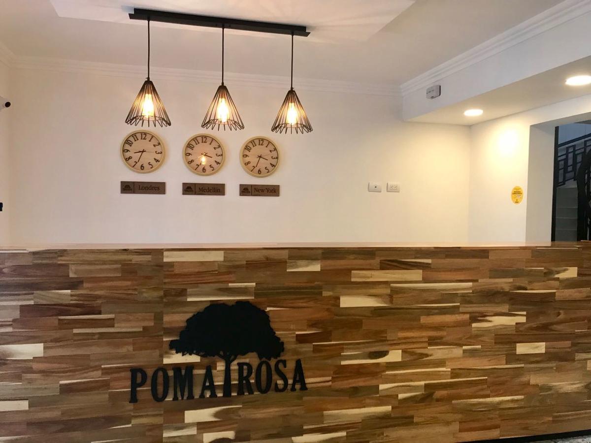 Hotel Poma Rosa Medellín Exterior foto